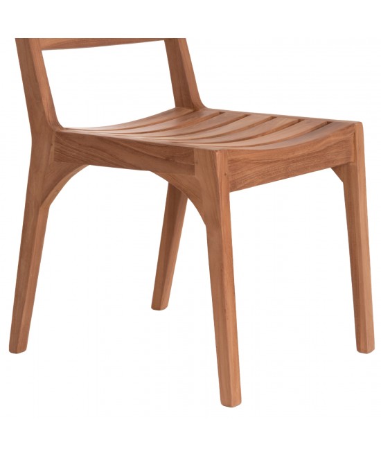 ΚΑΡΕΚΛΑ ΕΞΩΤ.ΧΩΡΟΥ PAVEL HM6615 ΞΥΛΟ TEAK--ΦΥΣΙΚΟ ΧΡΩΜΑ 46x54x78Υεκ.