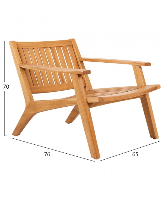 ΠΟΛΥΘΡΟΝΑ LOUNGE ARANIA HM6617 ΞΥΛΟ TEAK ΣΕ ΦΥΣΙΚΟ 59x65x69Υεκ. ΠΟΛΥΘΡΟΝΑ LOUNGE ARANIA HM6617 ΞΥΛΟ TEAK ΣΕ ΦΥΣΙΚΟ 59x65x69Υεκ.