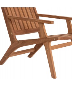 ΠΟΛΥΘΡΟΝΑ LOUNGE ARANIA HM6617 ΞΥΛΟ TEAK ΣΕ ΦΥΣΙΚΟ 59x65x69Υεκ.