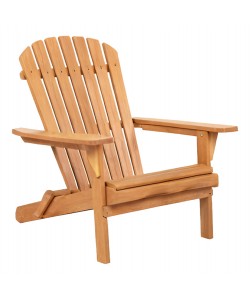 ΠΟΛΥΘΡΟΝΑ LOUNGE ΠΤΥΣΣΟΜΕΝΗ SKALL HM6619 ΞΥΛΟ TEAK ΦΥΣΙΚΟ 70.5x85x92Υεκ.