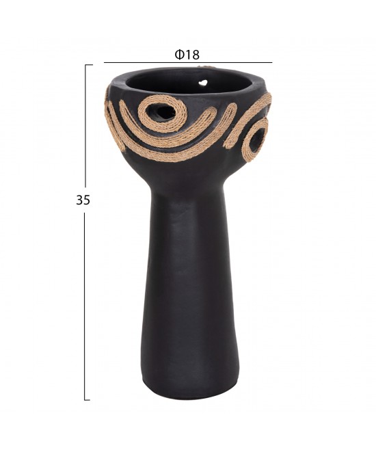 ΕΠΙΤΡΑΠΕΖΙΟ ΔΙΑΚΟΣΜΗΤΙΚΟ DEAN HM4679.01 ΜΑΥΡΗ ΤΕΡΑΚΟΤΑ & ΣΧΟΙΝΙ AGEL Φ18x35Υεκ ΕΠΙΤΡΑΠΕΖΙΟ ΔΙΑΚΟΣΜΗΤΙΚΟ DEAN HM4679.01 ΜΑΥΡΗ ΤΕΡΑΚΟΤΑ & ΣΧΟΙΝΙ AGEL Φ18x35Υεκ