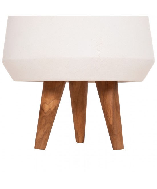 ΓΛΑΣΤΡΑ ΕΣΩΤ.ΧΩΡΟΥ QUAN HM4680.02S FIBER CEMENT ΛΕΥΚΟ--ΒΑΣΗ TEAK Φ37x36Υεκ ΓΛΑΣΤΡΑ ΕΣΩΤ.ΧΩΡΟΥ QUAN HM4680.02S FIBER CEMENT ΛΕΥΚΟ--ΒΑΣΗ TEAK Φ37x36Υεκ
