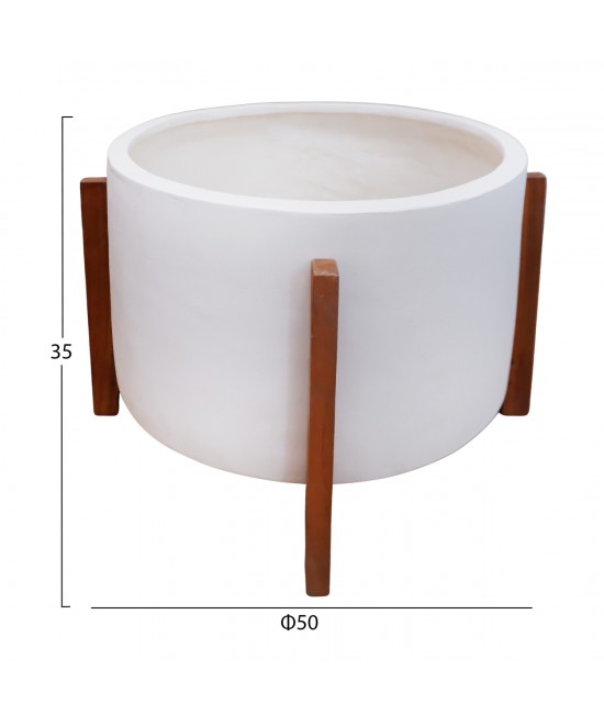 ΓΛΑΣΤΡΑ ΕΣΩΤ.ΧΩΡΟΥ HOFF HM4682.02L FIBER CEMENT ΛΕΥΚΟ-TEAK ΒΑΣΗ Φ50x35Υεκ ΓΛΑΣΤΡΑ ΕΣΩΤ.ΧΩΡΟΥ HOFF HM4682.02L FIBER CEMENT ΛΕΥΚΟ-TEAK ΒΑΣΗ Φ50x35Υεκ