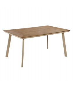 ΤΡΑΠΕΖΙ ΑΛΟΥΜΙΝΙΟΥ ΜΕ POLYWOOD TABER HM5132.04 ΚΑΠΟΥΤΣΙΝΟ 160x92x72Υεκ
