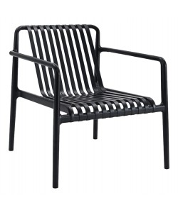 ΠΟΛΥΘΡΟΝΑ LOUNGE ΕΞΩΤ.ΧΩΡΟΥ MALEN HM6626.02 ΜΑΥΡΟ ΠΟΛΥΠΡΟΠΥΛΕΝΙΟ 67x75x75Υεκ