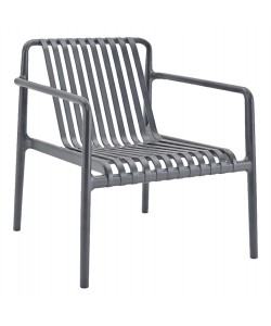 ΠΟΛΥΘΡΟΝΑ LOUNGE ΕΞΩΤ.ΧΩΡΟΥ MALEN HM6626.03 ΓΚΡΙ ΠΟΛΥΠΡΟΠΥΛΕΝΙΟ 67x75x75Υεκ