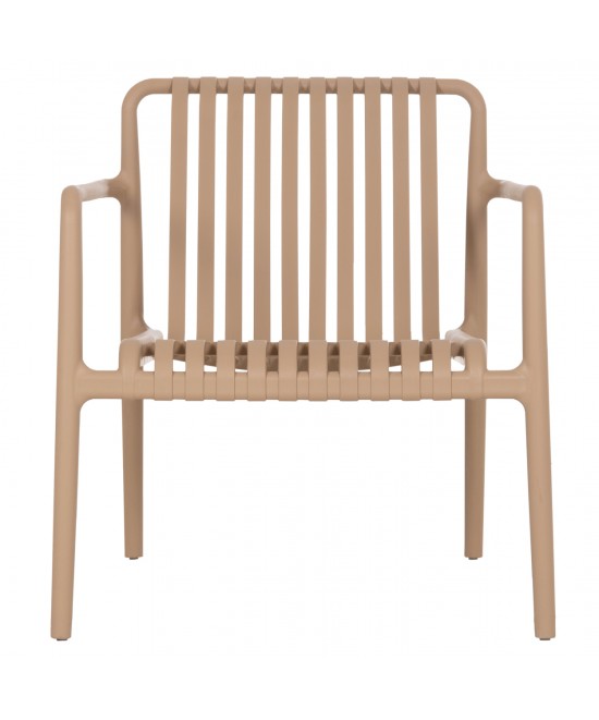 ΠΟΛΥΘΡΟΝΑ LOUNGE ΕΞΩΤ.ΧΩΡΟΥ MALEN HM6626.04 ΚΑΠΟΥΤΣΙΝΟ ΠΟΛΥΠΡΟΠΥΛΕΝΙΟ 67x75x75Υεκ