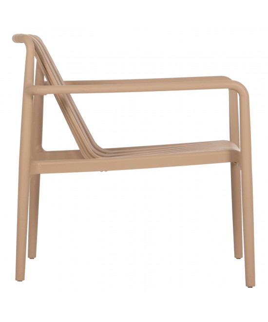 ΠΟΛΥΘΡΟΝΑ LOUNGE ΕΞΩΤ.ΧΩΡΟΥ MALEN HM6626.04 ΚΑΠΟΥΤΣΙΝΟ ΠΟΛΥΠΡΟΠΥΛΕΝΙΟ 67x75x75Υεκ