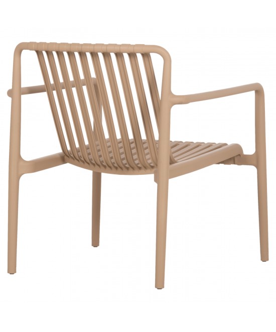ΠΟΛΥΘΡΟΝΑ LOUNGE ΕΞΩΤ.ΧΩΡΟΥ MALEN HM6626.04 ΚΑΠΟΥΤΣΙΝΟ ΠΟΛΥΠΡΟΠΥΛΕΝΙΟ 67x75x75Υεκ