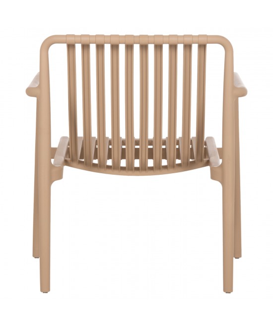 ΠΟΛΥΘΡΟΝΑ LOUNGE ΕΞΩΤ.ΧΩΡΟΥ MALEN HM6626.04 ΚΑΠΟΥΤΣΙΝΟ ΠΟΛΥΠΡΟΠΥΛΕΝΙΟ 67x75x75Υεκ