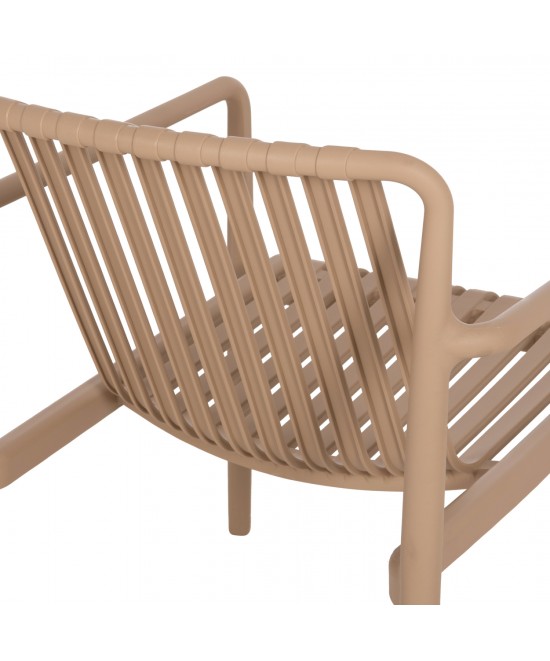 ΠΟΛΥΘΡΟΝΑ LOUNGE ΕΞΩΤ.ΧΩΡΟΥ MALEN HM6626.04 ΚΑΠΟΥΤΣΙΝΟ ΠΟΛΥΠΡΟΠΥΛΕΝΙΟ 67x75x75Υεκ
