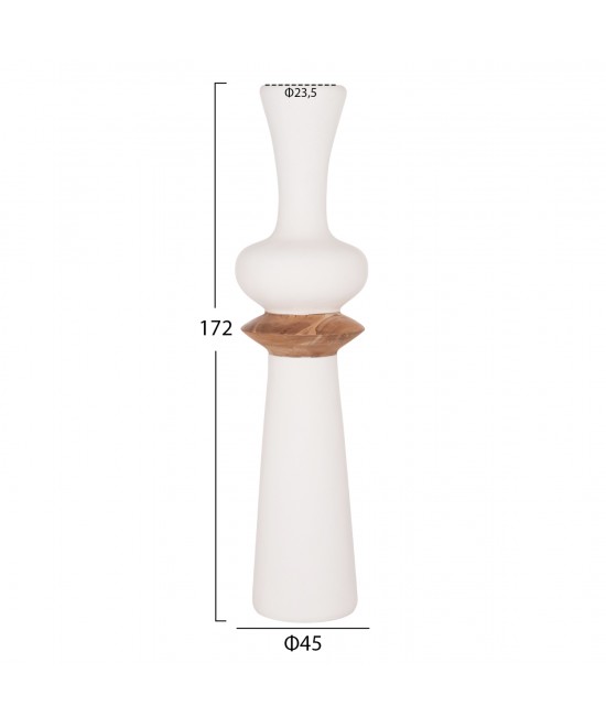ΣΕΤ 3ΤΜΧ ΔΙΑΚΟΣΜΗΤΙΚΑ ΒΑΖΑ ΔΑΠΕΔΟΥ NEBULA HM21139.02 FIBER CEMENT-ΞΥΛΟ ΤΕΑΚ