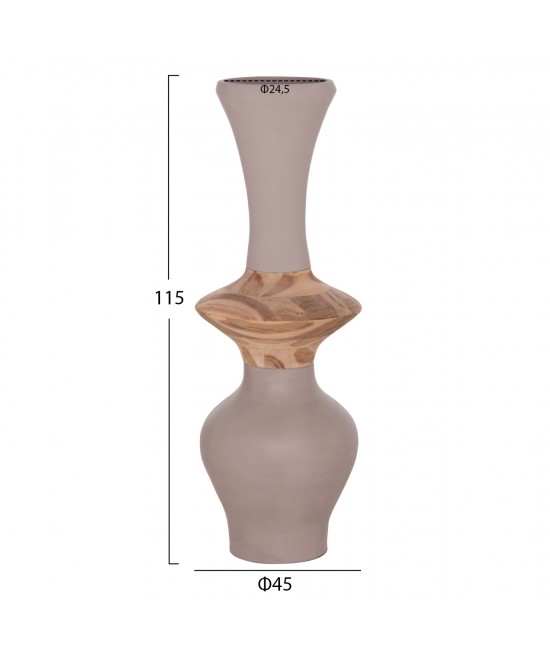 ΣΕΤ 3ΤΜΧ ΔΙΑΚΟΣΜΗΤΙΚΑ ΒΑΖΑ ΔΑΠΕΔΟΥ NEBULA HM21139.02 FIBER CEMENT-ΞΥΛΟ ΤΕΑΚ