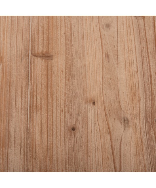 ΚΟΝΣΟΛΑ ΣΕΙΡΑ SANTORINI HM18338 ΤΟΠ ΞΥΛΟ ΕΛΑΤΟΥ-ΒΑΣΗ ΥΠΟΛΕΥΚΟ MDF 150x35x82Υεκ.