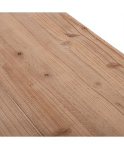 ΚΟΝΣΟΛΑ ΣΕΙΡΑ SANTORINI HM18338 ΤΟΠ ΞΥΛΟ ΕΛΑΤΟΥ-ΒΑΣΗ ΥΠΟΛΕΥΚΟ MDF 150x35x82Υεκ.