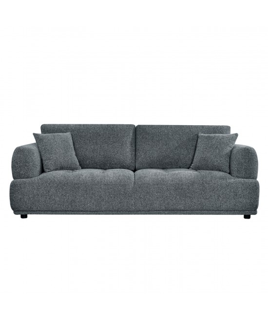 ΚΑΝΑΠΕΣ 3-ΘΕΣΙΟΣ STRUCTO HM3329.01 ΓΚΡΙ ΥΦΑΣΜΑ 227x94x88Υεκ.