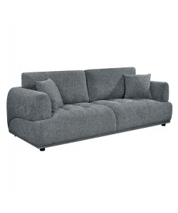 ΚΑΝΑΠΕΣ 3-ΘΕΣΙΟΣ STRUCTO HM3329.01 ΓΚΡΙ ΥΦΑΣΜΑ 227x94x88Υεκ.