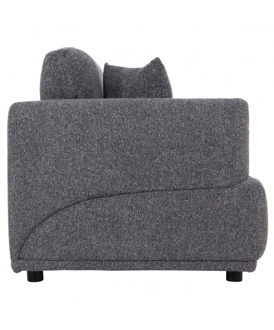 ΚΑΝΑΠΕΣ 3-ΘΕΣΙΟΣ STRUCTO HM3329.01 ΓΚΡΙ ΥΦΑΣΜΑ 227x94x88Υεκ.