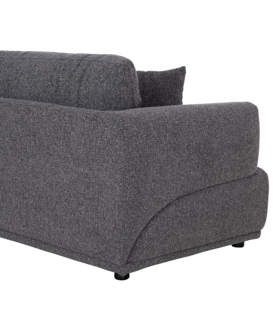 ΚΑΝΑΠΕΣ 3-ΘΕΣΙΟΣ STRUCTO HM3329.01 ΓΚΡΙ ΥΦΑΣΜΑ 227x94x88Υεκ.