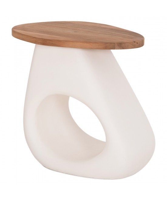 ΒΟΗΘΗΤΙΚΟ ΤΡΑΠΕΖΙ AIDA HM4692.02 FIBER CEMENT ΛΕΥΚΟ--ΞΥΛΟ TEAK TOP 47x60x59Υεκ ΒΟΗΘΗΤΙΚΟ ΤΡΑΠΕΖΙ AIDA HM4692.02 FIBER CEMENT ΛΕΥΚΟ--ΞΥΛΟ TEAK TOP 47x60x59Υεκ