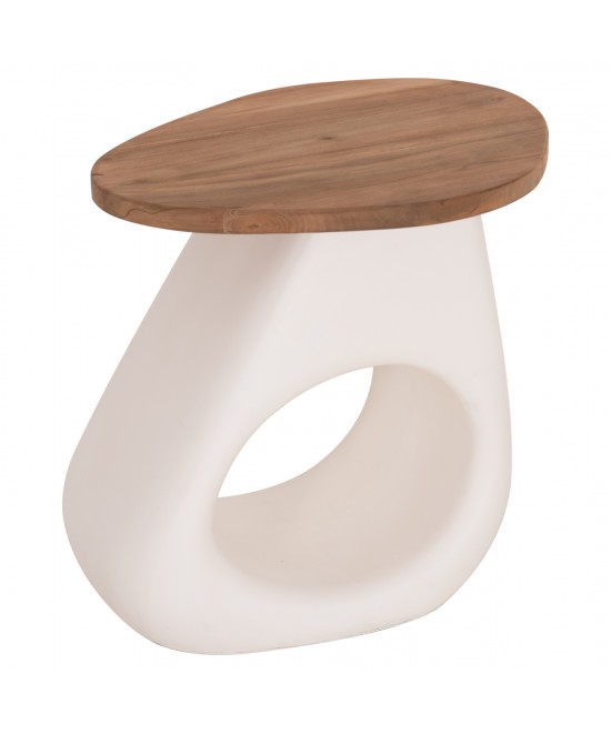 ΒΟΗΘΗΤΙΚΟ ΤΡΑΠΕΖΙ AIDA HM4692.02 FIBER CEMENT ΛΕΥΚΟ--ΞΥΛΟ TEAK TOP 47x60x59Υεκ ΒΟΗΘΗΤΙΚΟ ΤΡΑΠΕΖΙ AIDA HM4692.02 FIBER CEMENT ΛΕΥΚΟ--ΞΥΛΟ TEAK TOP 47x60x59Υεκ