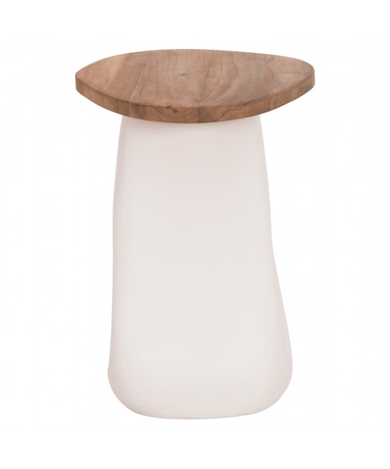 ΒΟΗΘΗΤΙΚΟ ΤΡΑΠΕΖΙ AIDA HM4692.02 FIBER CEMENT ΛΕΥΚΟ--ΞΥΛΟ TEAK TOP 47x60x59Υεκ ΒΟΗΘΗΤΙΚΟ ΤΡΑΠΕΖΙ AIDA HM4692.02 FIBER CEMENT ΛΕΥΚΟ--ΞΥΛΟ TEAK TOP 47x60x59Υεκ