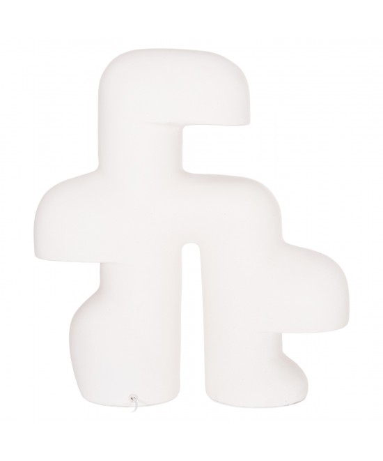 ΕΠΙΤΡΑΠΕΖΙΟ ΦΩΤΙΣΤΙΚΟ ELBAR HM4698.02 FIBER CEMENT ΣΕ ΛΕΥΚΟ--[Ε14]--44x12x50Υεκ