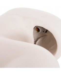 ΕΠΙΤΡΑΠΕΖΙΟ ΦΩΤΙΣΤΙΚΟ ELBAR HM4698.02 FIBER CEMENT ΣΕ ΛΕΥΚΟ--[Ε14]--44x12x50Υεκ