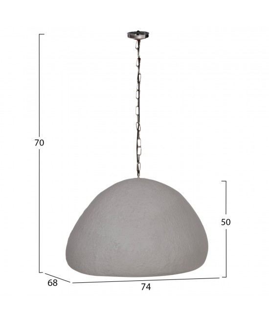 ΦΩΤΙΣΤΙΚΟ ΟΡΟΦΗΣ ΚΡΕΜΑΣΤΟ JAYLEN HM4703.03XL FIBER CEMENT ΓΚΡΙ 74x68x50-70Υεκ. ΦΩΤΙΣΤΙΚΟ ΟΡΟΦΗΣ ΚΡΕΜΑΣΤΟ JAYLEN HM4703.03XL FIBER CEMENT ΓΚΡΙ 74x68x50-70Υεκ.