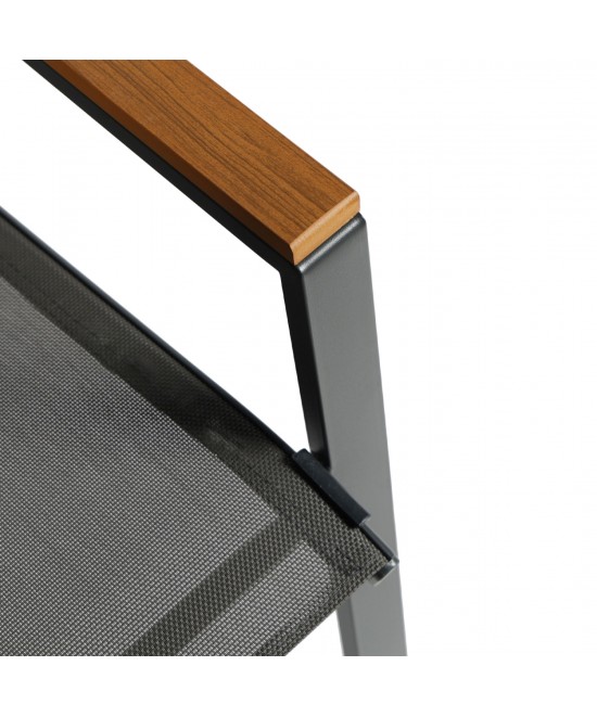 ΣΕΤ ΤΡΑΠΕΖΑΡΙΑΣ 5ΤΜΧ BRUNO HM10729.01 ΚΑΡΕΚΛΕΣ ΜΕΤΑΛΛΙΚΕΣ & ΤΡΑΠΕΖΙ 140x80εκ ΓΚΡΙ