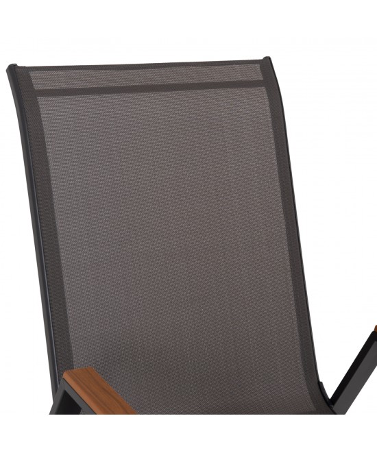 ΣΕΤ ΤΡΑΠΕΖΑΡΙΑΣ 5ΤΜΧ BRUNO HM10729.01 ΚΑΡΕΚΛΕΣ ΜΕΤΑΛΛΙΚΕΣ & ΤΡΑΠΕΖΙ 140x80εκ ΓΚΡΙ