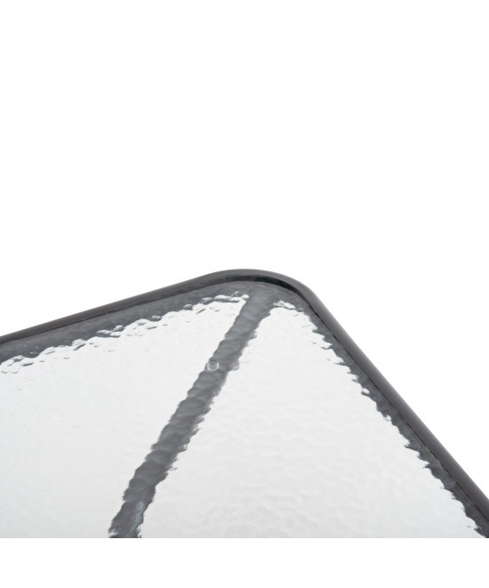 ΣΕΤ ΤΡΑΠΕΖΑΡΙΑΣ 3ΤΜΧ FIGO HM10730.01-- 2 ΚΑΡΕΚΛΕΣ & ΤΕΤΡΑΓΩΝΟ ΤΡΑΠΕΖΙ 60x60εκ ΓΚΡΙ