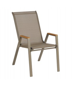 ΠΟΛΥΘΡΟΝΑ ΕΞ.ΧΩΡΟΥ LEONE HM6429.04 ΜΕΤΑΛΛΙΚΗ ΣΑΜΠΑΝΙ--TEXTILENE ΣΑΜΠΑΝΙ 54x74x91Υεκ