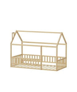 ΚΡΕΒΑΤΙ ΠΑΙΔΙΚΟ ΜΕ ΚΑΓΚΕΛΟ HOUSER HM706.01 τ.MONTESSORI ΞΥΛΟ ΠΕΥΚΟ ΦΥΣΙΚΟ-190x90εκ