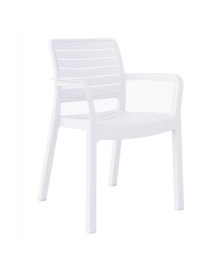 ΠΟΛΥΘΡΟΝΑ ΕΞΩΤ.ΧΩΡΟΥ FLAN HM6369.01 ΛΕΥΚΟ ΠΟΛΥΠΡΟΠΥΛΕΝΙΟ 57x56x82.5Yεκ.