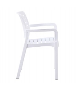 ΠΟΛΥΘΡΟΝΑ ΕΞΩΤ.ΧΩΡΟΥ FLAN HM6369.01 ΛΕΥΚΟ ΠΟΛΥΠΡΟΠΥΛΕΝΙΟ 57x56x82.5Yεκ.