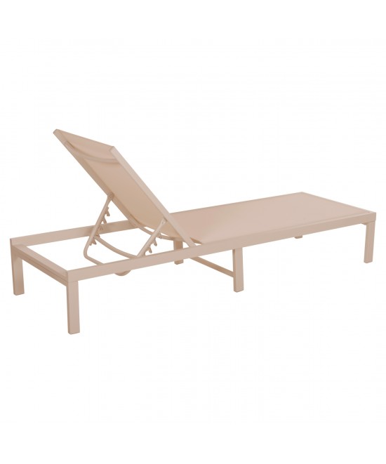 ΞΑΠΛΩΣΤΡΑ ΑΛΟΥΜΙΝΙΟΥ THATCHER HM5983.04 ΣΑΜΠΑΝΙ ΣΚΕΛΕΤΟΣ & TEXTILENE 197x64x92Υεκ