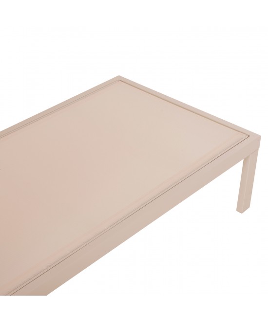 ΞΑΠΛΩΣΤΡΑ ΑΛΟΥΜΙΝΙΟΥ THATCHER HM5983.04 ΣΑΜΠΑΝΙ ΣΚΕΛΕΤΟΣ & TEXTILENE 197x64x92Υεκ