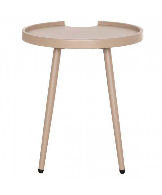 ΤΡΑΠΕΖΙ ΒΟΗΘΗΤΙΚΟ ΣΤΡΟΓΓΥΛΟ ΕΞ.ΧΩΡΟΥ TEROC HM6433.03 ΑΛΟΥΜΙΝΙΟ ΚΑΠΟΥΤΣΙΝΟ Φ47x53Υεκ