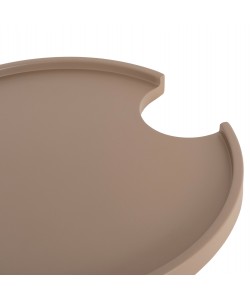 ΤΡΑΠΕΖΙ ΒΟΗΘΗΤΙΚΟ ΣΤΡΟΓΓΥΛΟ ΕΞ.ΧΩΡΟΥ TEROC HM6433.03 ΑΛΟΥΜΙΝΙΟ ΚΑΠΟΥΤΣΙΝΟ Φ47x53Υεκ