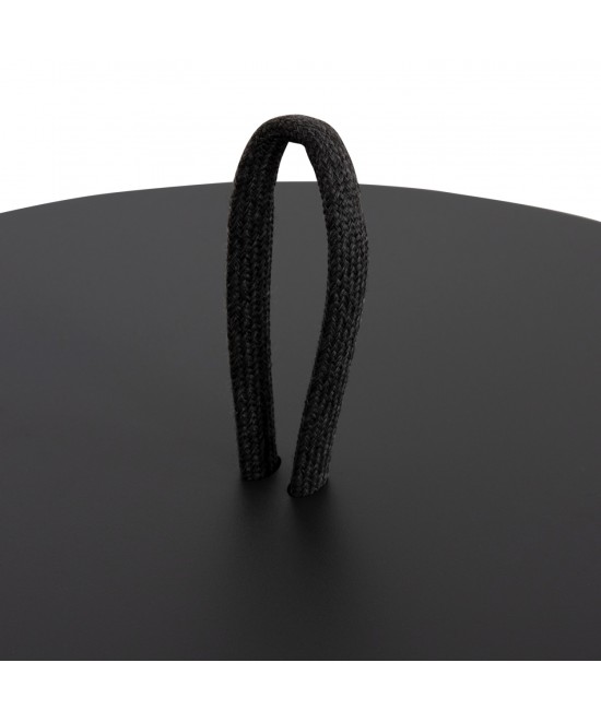 ΤΡΑΠΕΖΙ ΒΟΗΘΗΤΙΚΟ ΕΞ.ΧΩΡΟΥ MINO HM6432.01 ΑΛΟΥΜΙΝΙΟ & ΣΧΟΙΝΙ ΓΚΡΙ Φ47x53Υεκ