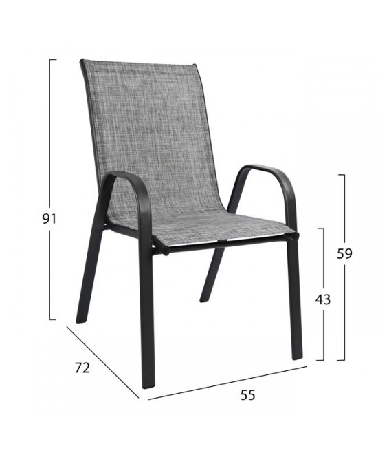 ΣΕΤ ΤΡΑΠΕΖΑΡΙΑ 3ΤΜΧ ΚΑΡΕΚΛΕΣ ΚΑΙ ΤΡΑΠΕΖΙ HM5181.01