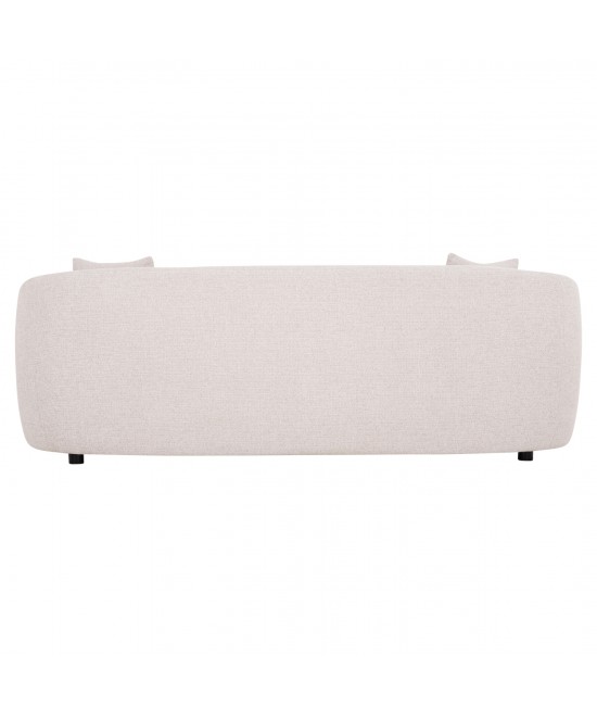 ΚΑΝΑΠΕΣ 3-ΘΕΣΙΟΣ NORD HM3321.02 ΑΝΟΙΧΤΟ ΜΠΕΖ ΥΦΑΣΜΑ 230x96x75Υεκ.