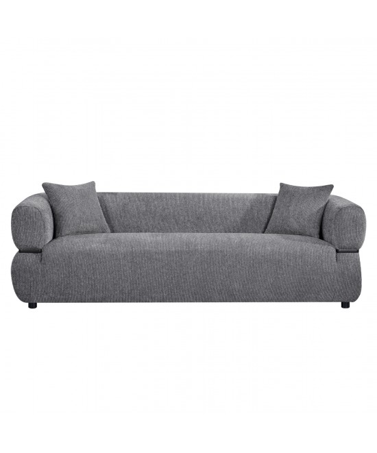 ΚΑΝΑΠΕΣ 3-ΘΕΣΙΟΣ ARCTIS HM3327.01 ΓΚΡΙ ΥΦΑΣΜΑ 229x88x88Υεκ.