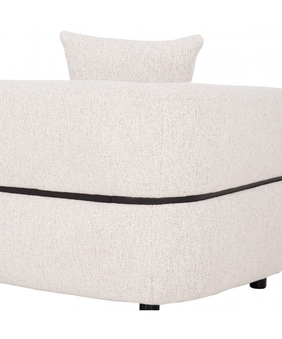 ΚΑΝΑΠΕΣ 3-ΘΕΣΙΟΣ ARCTIS HM3327.02 ΑΝΟΙΧΤΟ ΜΠΕΖ ΥΦΑΣΜΑ 229x88x88Υεκ.