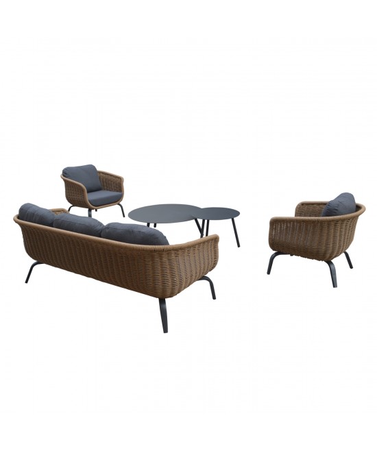 ΣΕΤ ΣΑΛΟΝΙ 5ΤΜΧ STERN HM6555.01 ΓΚΡΙ ΑΛΟΥΜΙΝΙΟ & OLEFIN--TWIST WICKER ΣΕ ΦΥΣΙΚΟ ΣΕΤ ΣΑΛΟΝΙ 5ΤΜΧ STERN HM6555.01 ΓΚΡΙ ΑΛΟΥΜΙΝΙΟ & OLEFIN--TWIST WICKER ΣΕ ΦΥΣΙΚΟ