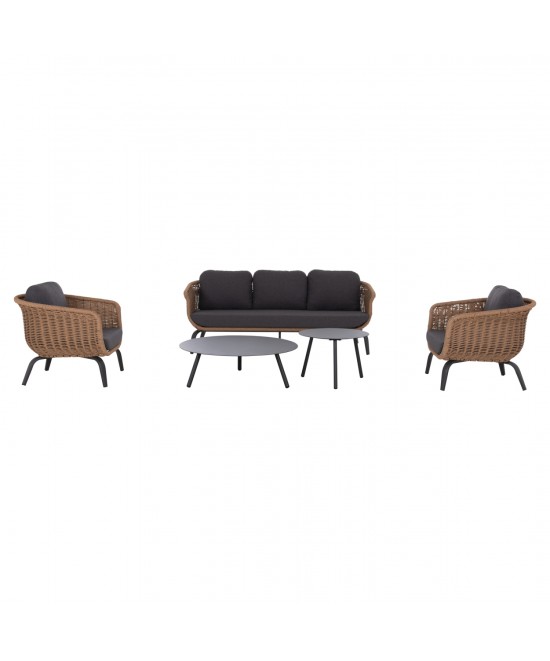 ΣΕΤ ΣΑΛΟΝΙ 5ΤΜΧ STERN HM6555.01 ΓΚΡΙ ΑΛΟΥΜΙΝΙΟ & OLEFIN--TWIST WICKER ΣΕ ΦΥΣΙΚΟ ΣΕΤ ΣΑΛΟΝΙ 5ΤΜΧ STERN HM6555.01 ΓΚΡΙ ΑΛΟΥΜΙΝΙΟ & OLEFIN--TWIST WICKER ΣΕ ΦΥΣΙΚΟ