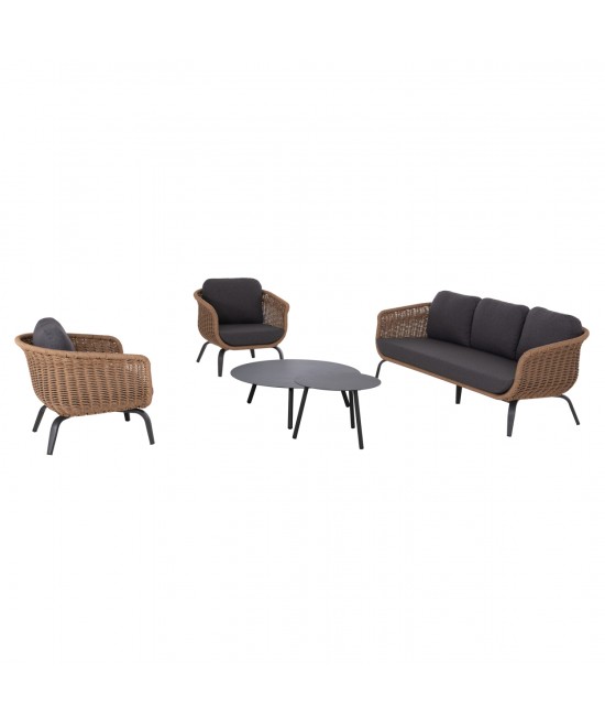 ΣΕΤ ΣΑΛΟΝΙ 5ΤΜΧ STERN HM6555.01 ΓΚΡΙ ΑΛΟΥΜΙΝΙΟ & OLEFIN--TWIST WICKER ΣΕ ΦΥΣΙΚΟ ΣΕΤ ΣΑΛΟΝΙ 5ΤΜΧ STERN HM6555.01 ΓΚΡΙ ΑΛΟΥΜΙΝΙΟ & OLEFIN--TWIST WICKER ΣΕ ΦΥΣΙΚΟ