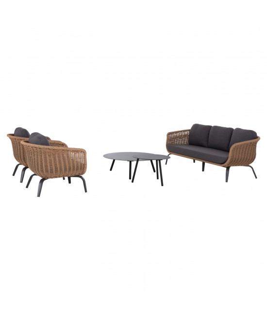 ΣΕΤ ΣΑΛΟΝΙ 5ΤΜΧ STERN HM6555.01 ΓΚΡΙ ΑΛΟΥΜΙΝΙΟ & OLEFIN--TWIST WICKER ΣΕ ΦΥΣΙΚΟ ΣΕΤ ΣΑΛΟΝΙ 5ΤΜΧ STERN HM6555.01 ΓΚΡΙ ΑΛΟΥΜΙΝΙΟ & OLEFIN--TWIST WICKER ΣΕ ΦΥΣΙΚΟ