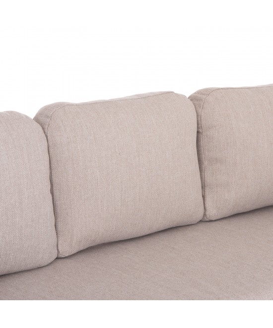 ΣΕΤ ΣΑΛΟΝΙ 5ΤΜΧ STERN HM6555.02 ΑΝΟΙΧΤΟ ΜΠΕΖ ΑΛΟΥΜΙΝΙΟ & OLEFIN--TWIST WICKER ΦΥΣΙΚΟ